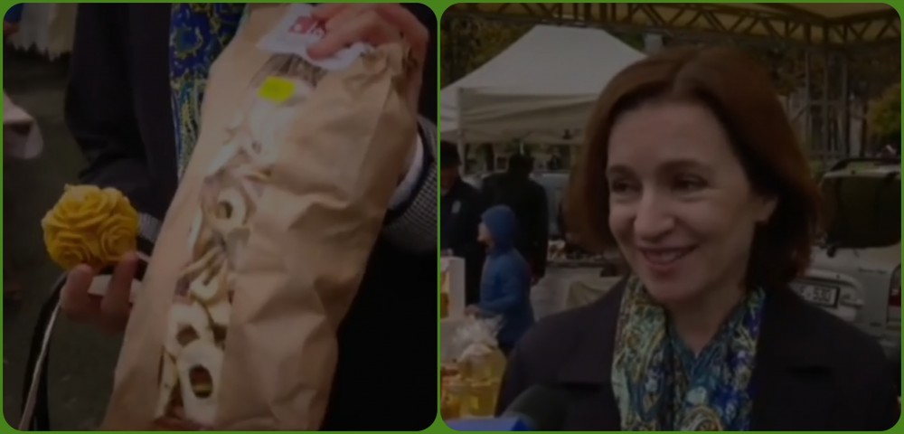 VIDEO // Dezamăgire pentru Președintele Maia Sandu la târgul agricultorilor din PMAN: „Credeam că găsesc și legume aici”